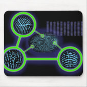 Fingerabdruck-Identifikation Mousepad (Vorne)