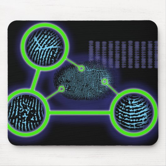 Fingerabdruck-Identifikation Mousepad (Vorne)