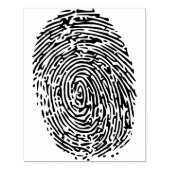 Fingerabdruck-Kautschuk-Briefmarke Gummistempel (Prägung)