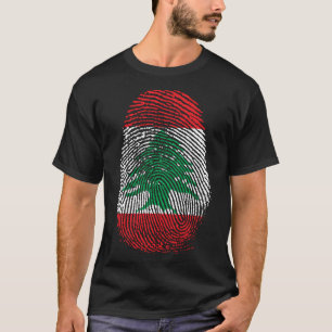 Fingerabdruck - Libanon T-Shirt
