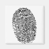 Fingerabdruck Magnet (Vorne)