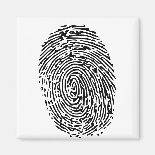 Fingerabdruck Magnet (Vorne)