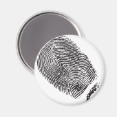 Fingerabdruck Magnet (Vorderseite/Rückseite)