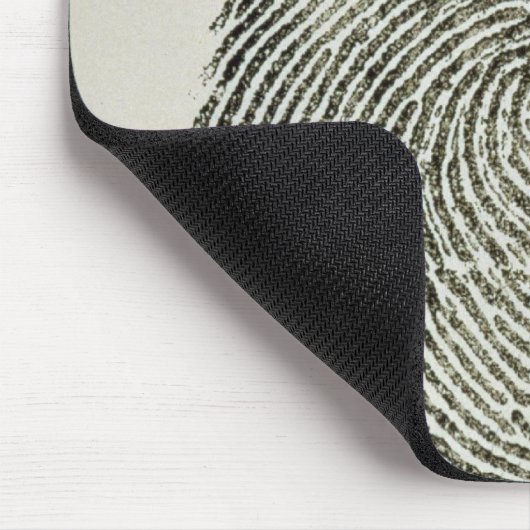 Fingerabdruck Mousepad (Ecke)