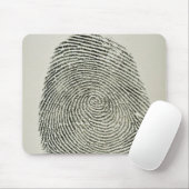 Fingerabdruck Mousepad (Mit Mouse)