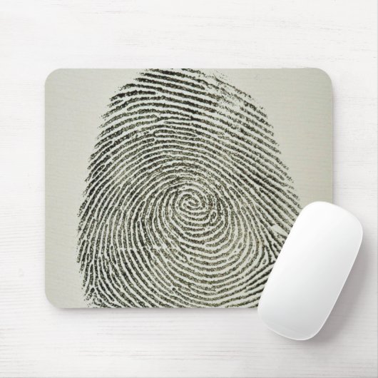 Fingerabdruck Mousepad (Mit Mouse)