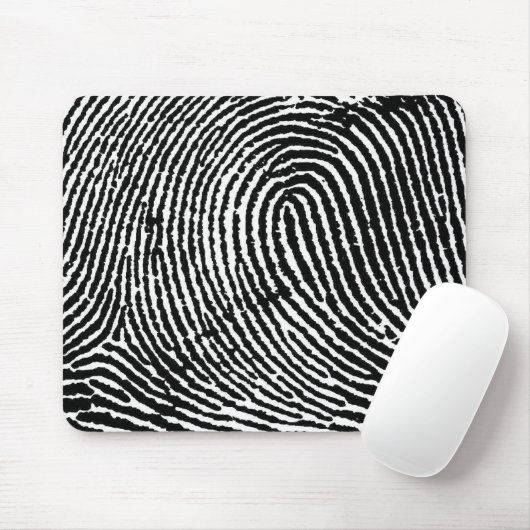 Fingerabdruck Mousepad (Mit Mouse)
