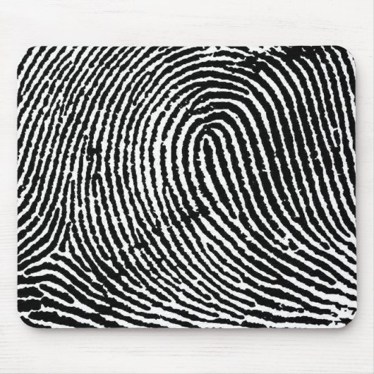 Fingerabdruck Mousepad (Vorne)