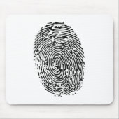 Fingerabdruck Mousepad (Vorne)