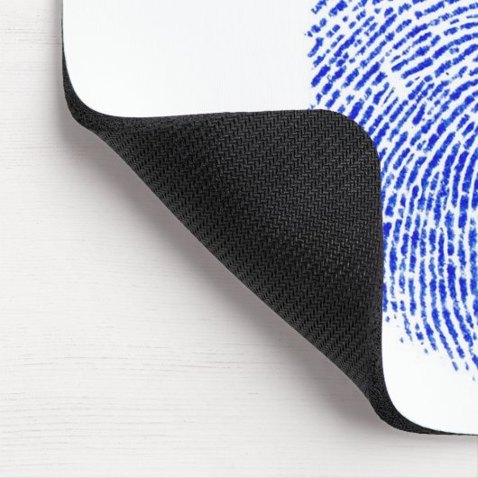 Fingerabdruck Mousepad (Ecke)