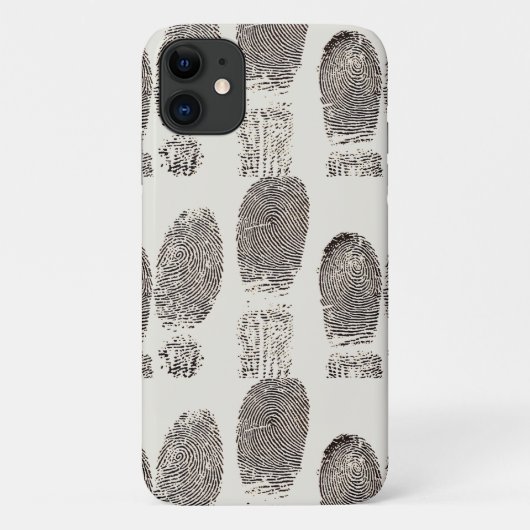 Fingerabdruck Muster Print Apple iPhone 11 Fall Case-Mate iPhone Hülle (Rückseite)