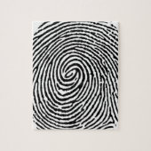 Fingerabdruck Puzzle (Vertikal)