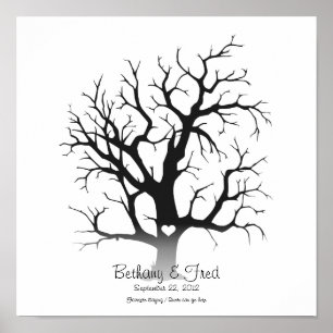 Fingerabdruck-Struktur 12"x12" Poster