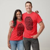 Fingerabdruck-T - Shirt (Unisex)
