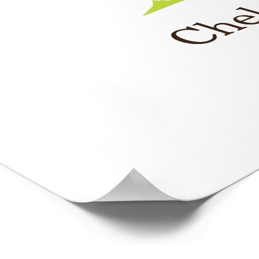 Fingerabdruck-Tree (Sweet)-Poster Poster (Ecke)