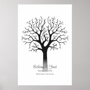 Fingerabdruckbaum 16"x24" poster