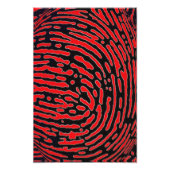 Fingerabdruckblase Fotodruck (Vorne)