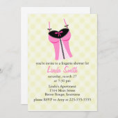 Fingerabdruckdusche Einladung (Vorne/Hinten)