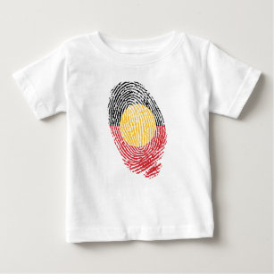 Fingerabdrücke aus Australien Baby T-shirt