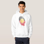 Fingerabdrücke aus Australien Hoodie (Vorne ganz)