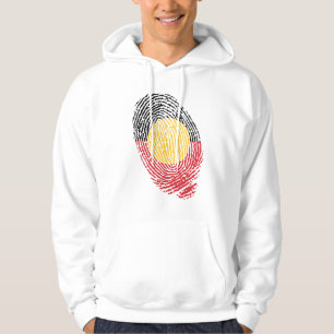 Fingerabdrücke aus Australien Hoodie