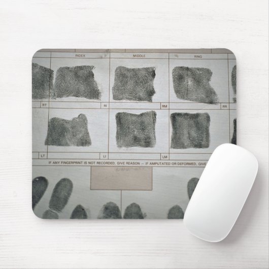 Fingerabdrücke Mousepad (Mit Mouse)
