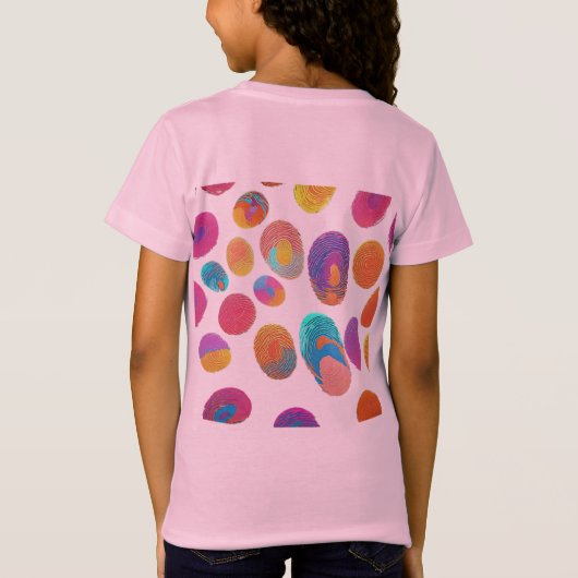 Fingerabdrücke T-Shirt (Rückseite)