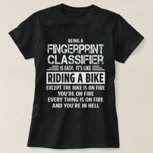Fingerabdruckklassifikation T-Shirt