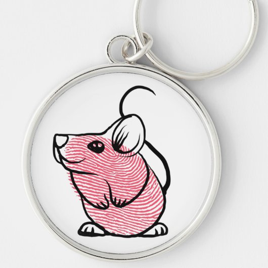 Fingerabdruckmaus Schlüsselanhänger (Vorne)