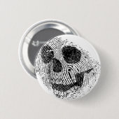 Fingerabdruckschädel Button (Vorne & Hinten)
