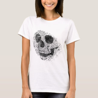 Fingerabdruckschädel T-Shirt