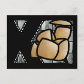 Fingeralphabet X Postkarte (Vorderseite)