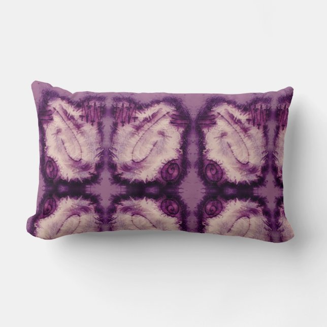 Fingeranstrich - Vergessen Lendenkissen (Vorderseite)