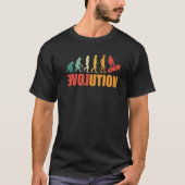 Fingerboard Evolution Finger Skateboarding Fingerb T-Shirt (Vorderseite)