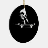 Fingerboard-Skaten Keramik Ornament (Rechts)