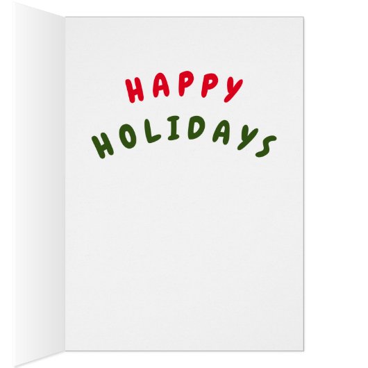 Fingerbread-Cookie, geschmückt Weihnachtskarte (Innen (Rechts))