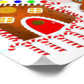 Fingerbread Scene Print, Value Poster (Matte) (Ecke)