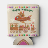 Fingerbread-Xmas-Zug und Flugzeug Dosenkühler (Rückseite)