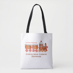 Fingerbread Zug Anpassbare Weihnachtsfeier Tasche