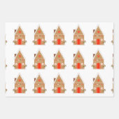 Fingerbret-Verpackungspapier Geschenkpapier Set (Vorderseite 2)