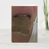 Fingerbrettkarte Feiertagskarte (Vorderseite)