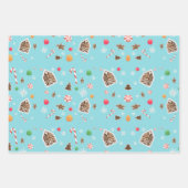 Fingerbrettpapier Geschenkpapier Set (Vorderseite 3)