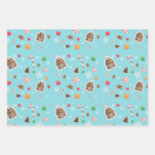 Fingerbrettpapier Geschenkpapier Set (Vorderseite 2)