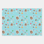 Fingerbrettpapier Geschenkpapier Set (Vorderseite)