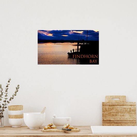 Fingerhorn Poster (Küche)