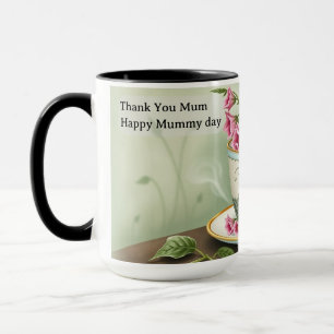 Fingerhut Teetasse Keltischer Familienknoten