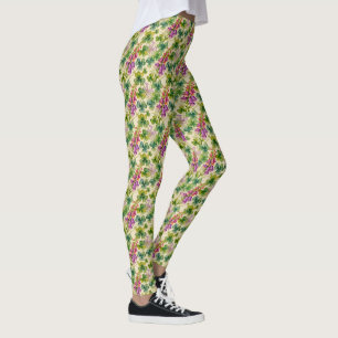 Fingerhut zwischen Shamrocks Leggings