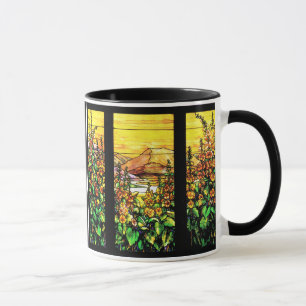 Fingerhutgarten-Buntglas-Tasse Tasse