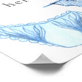 Fingerie Dusche Drop Ihre Hosen hier Unterschreibe Poster (Ecke)