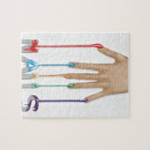 Fingernägel Puzzle (Horizontal)